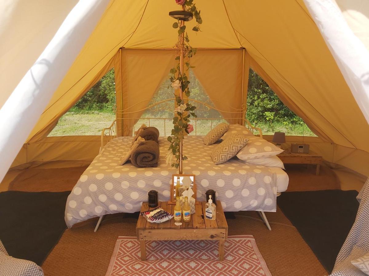 Hopgarden Glamping - Luxury 6M Bell Tent Wadhurst Екстериор снимка