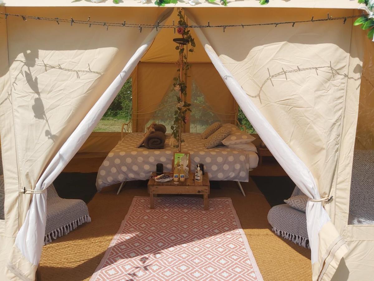 Hopgarden Glamping - Luxury 6M Bell Tent Wadhurst Екстериор снимка