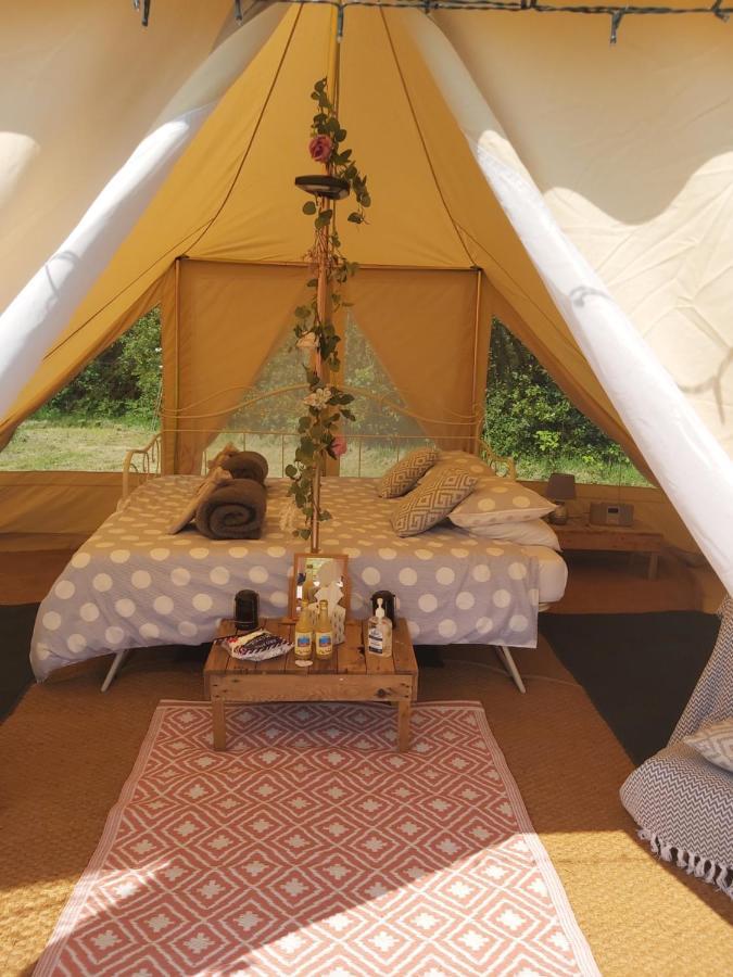 Hopgarden Glamping - Luxury 6M Bell Tent Wadhurst Екстериор снимка