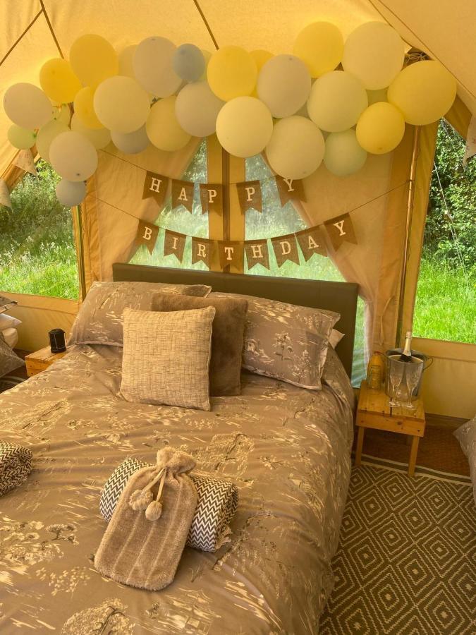 Hopgarden Glamping - Luxury 6M Bell Tent Wadhurst Екстериор снимка