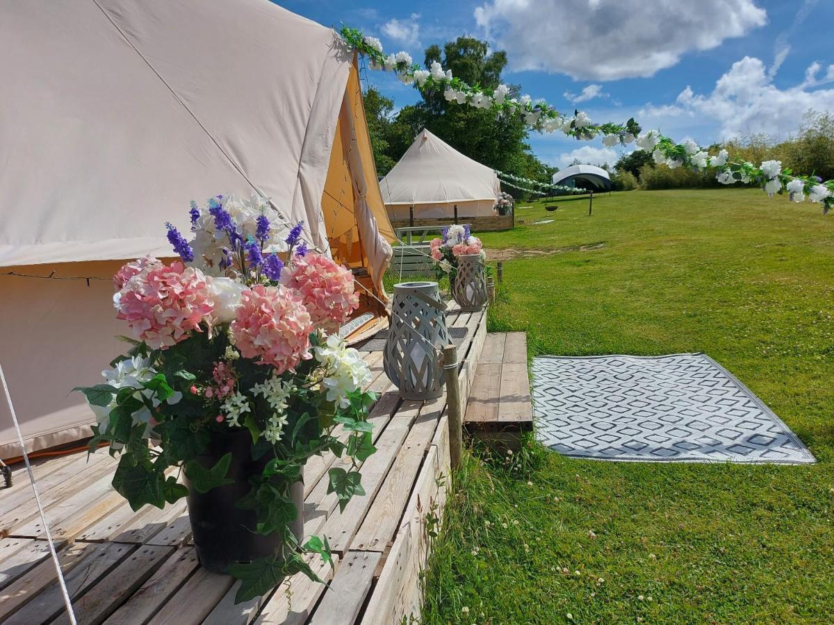 Hopgarden Glamping - Luxury 6M Bell Tent Wadhurst Екстериор снимка