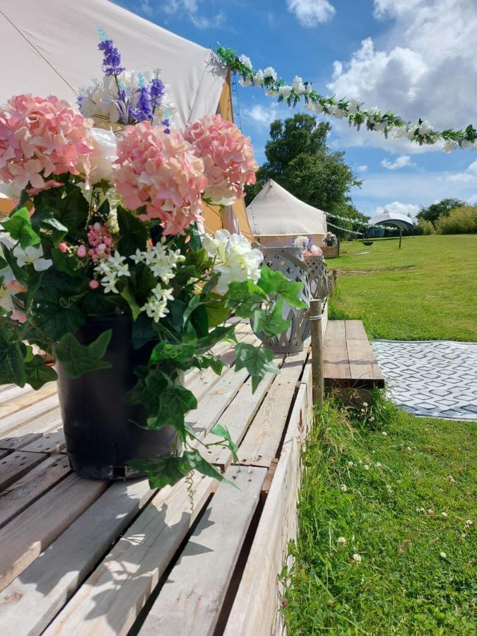 Hopgarden Glamping - Luxury 6M Bell Tent Wadhurst Екстериор снимка