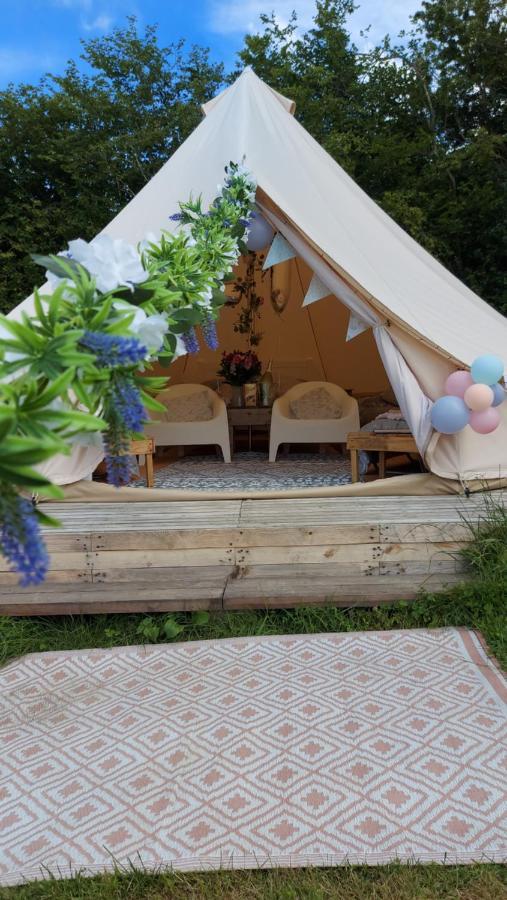 Hopgarden Glamping - Luxury 6M Bell Tent Wadhurst Екстериор снимка
