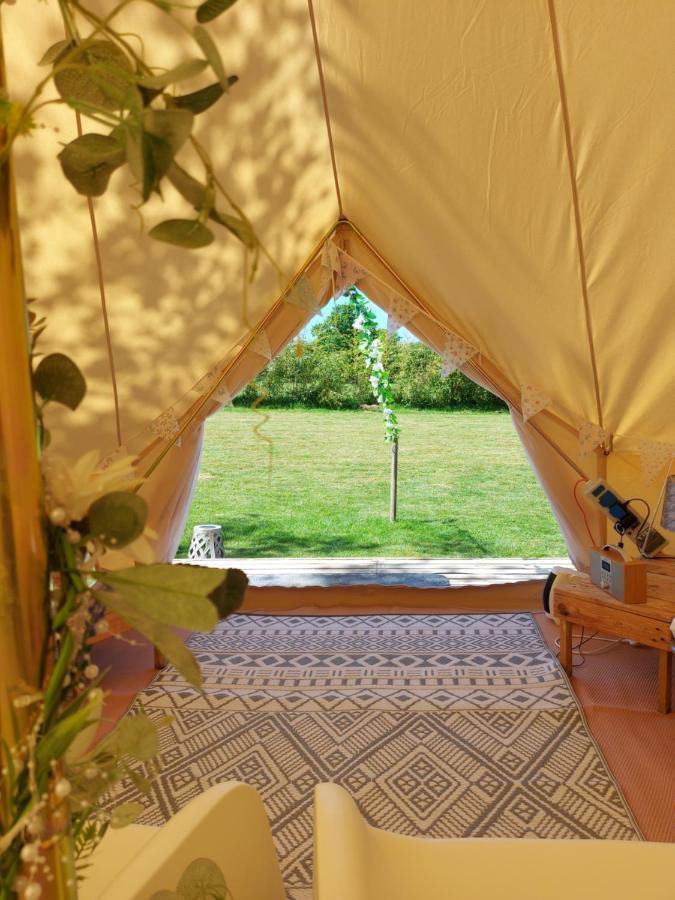Hopgarden Glamping - Luxury 6M Bell Tent Wadhurst Екстериор снимка
