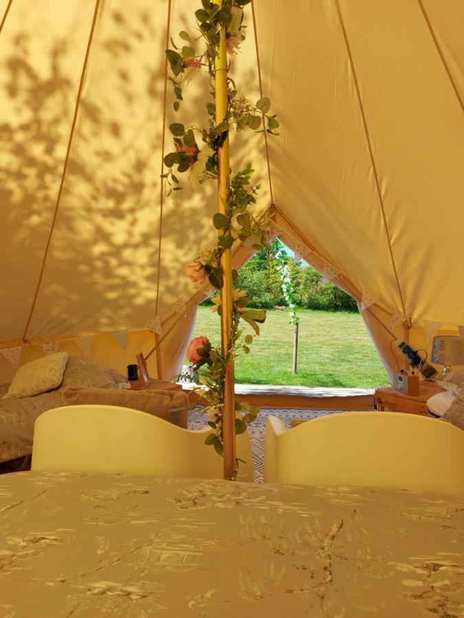 Hopgarden Glamping - Luxury 6M Bell Tent Wadhurst Екстериор снимка