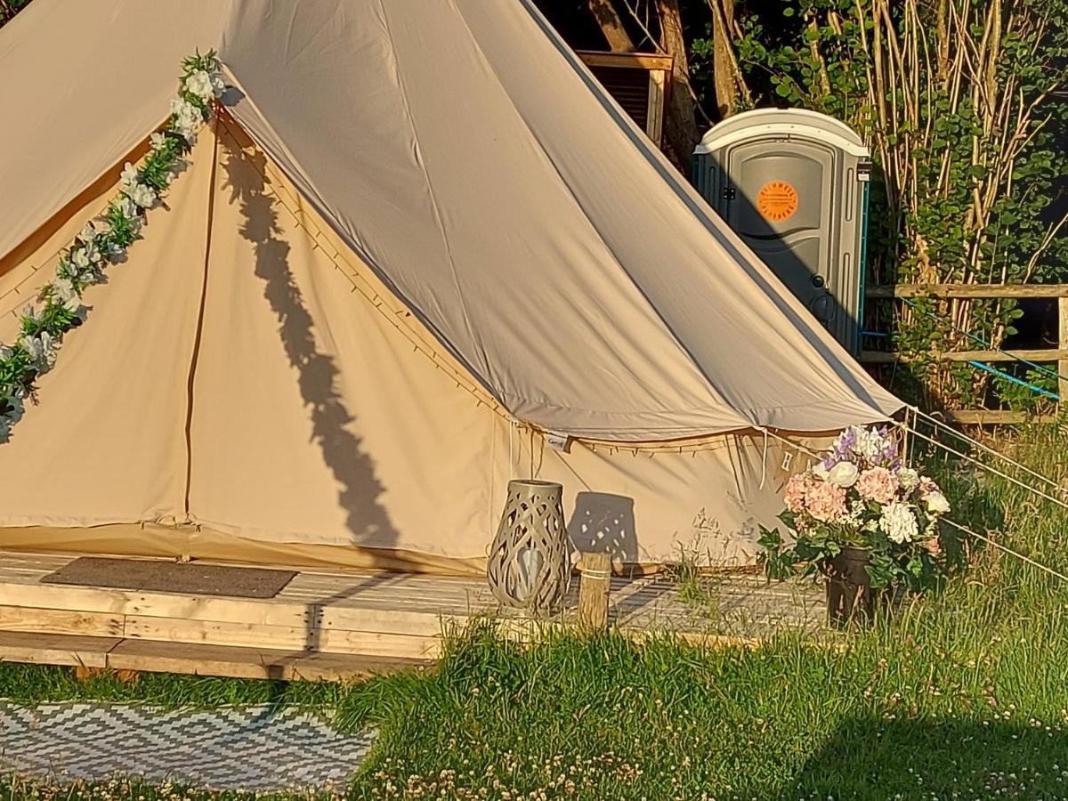 Hopgarden Glamping - Luxury 6M Bell Tent Wadhurst Екстериор снимка